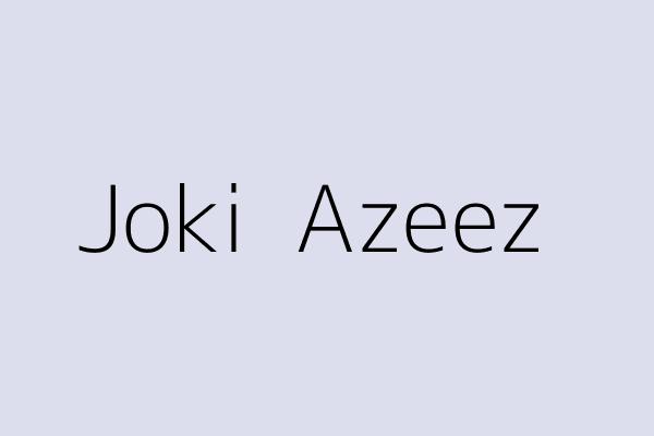 Joki  Azeez
